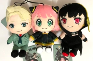 Espía x FAMILIA Más + Muñeca de Peluche Juguete Suave Loid Anya Yor Forger Endo Jump Anime JP - Imagen 1 de 1