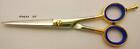 5" to 6.5" Pro Hair CUTTING Barber Scissors Shears MAGNUM "HALF GOLD" Free Rings