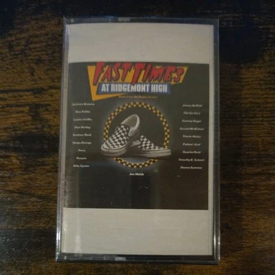 Fast Times at Ridgemont High 1982 NO BARCODE original soundtrack SEALED CASSETTE - Image 1 of 4