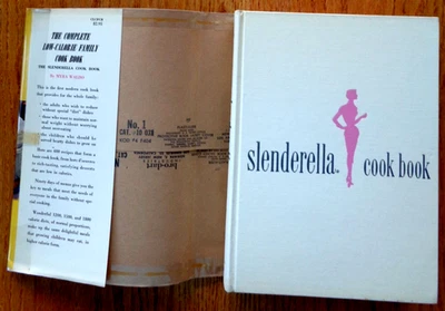 The Slenderella Cook Book by Myra Waldo 1957 Vintage Cookbook Hardcover HCDJ - Image 1 of 4