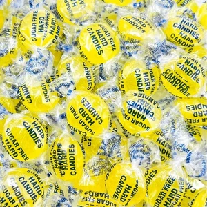 Lemon Sugar Free Bulk Hard Vending Candies 1 Pound Candy FREE SHIP Lower 48 - Picture 1 of 3