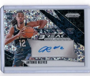 Panini Prizm Fast Break Antonio Reeves Rookie Auto RC 2024-25 - Imagen 1 de 1