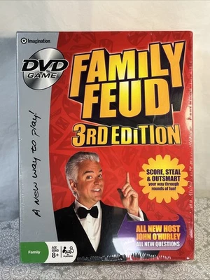 Family Feud 3rd Edition DVD Game by Imagination 2007 Brand New Sealed - Image 1 of 4
