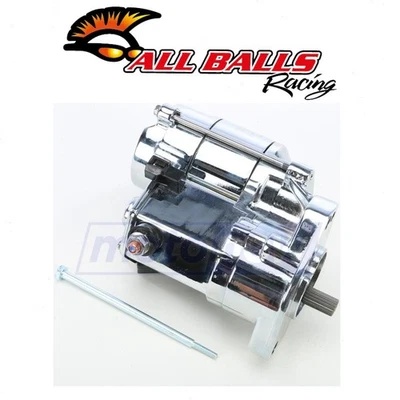 All Balls 1.7kw Starter Motor for 2001-2006 Harley Davidson FXSTDI Softail ye Foto 1 de 4