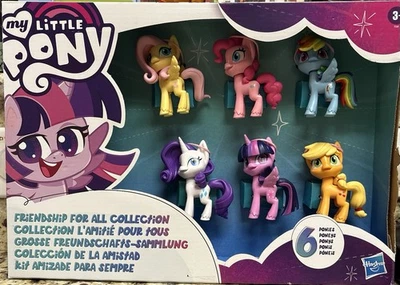 Colección de figuras My Little Pony Friendship For All 6 Ponis NUEVO. Foto 1 de 3