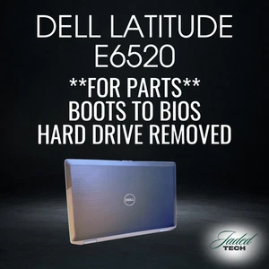 Dell Latitude E6520 i5 4GB 15.6" FHD No HDD Boots BIOS Parts Repair Laptop - Picture 1 of 13