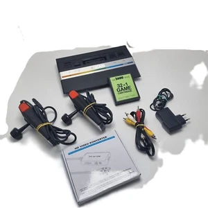 🎮 Atari 2600 Chinch-Ausgang, HDMI-Konverter, 2 Joysticks & 32 Spiele 📺✨ - Bild 1 von 8