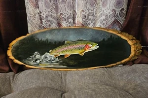 Original oil painting "Trout Run" Signed by Pennsylvania Artist Brian Grumbling - Picture 1 of 3