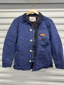 Knickerbocker MFG NYC Baumwolle marineblau Arbeitsjacke Hausarbeit Mantel Medium HERGESTELLT IN DEN USA - Bild 1 von 8