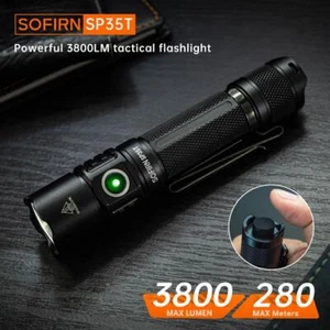 Sofirn SP35T 3800lm Taktische Taschenlampe USB-C Wiederaufladbare LED Taschenlampe 21700 Dual - Bild 1 von 23