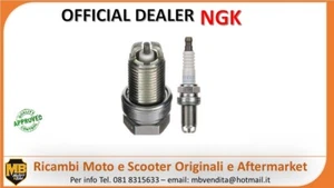CANDELA NGK BKR7EKC ACCENSIONE DOPPIA PUNTA ORIGINALE - Imagen 1 de 1