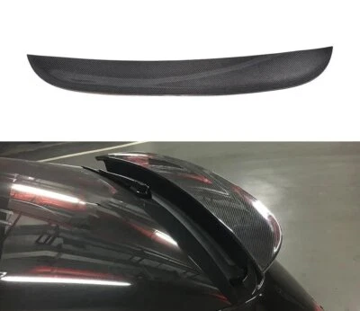 For Porsche Panamera 2014-16 REAL Carbon Fiber Rear Trunk Spoiler Boot Lip Wing - Изображение 1 из 4