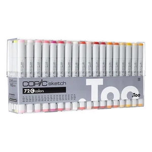 Copic Sketch Marker 72 Color Set C Premium Artist Markers - Picture 1 of 2