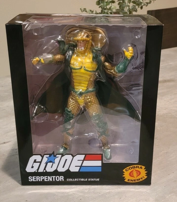 G.i. Joe Serpentor Cobra Emperor Statue Cloned Figure 2020 by Hasbro PCS