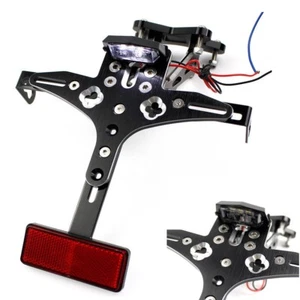 Adjustable License Plate Mount Holder Bracket for 2014-2016 Yamaha FZ09 MT09 - Picture 1 of 8