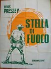 FLAMMENDER STAR italienisches 4F Filmposter 55x79 ELVIS PRESLEY WESTERN SEHR SELTEN 1961