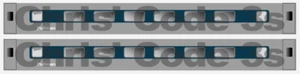 Adhesive Vinyl Coach Decals suit OO Gauge Hornby / Lima - Manchester Pullman - Picture 1 of 1