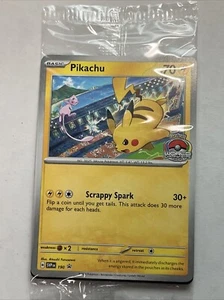 Pokemon Juego de Cartas Coleccionables Pikachu SVP 190 2024 Campeonato Mundial Sellado Promo Estampado - Imagen 1 de 2