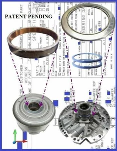 GM 700R4 (DRIVETRAIN UPDATE) PUMP STATOR BEARING & BUSHING KIT HP HD - Picture 1 of 3