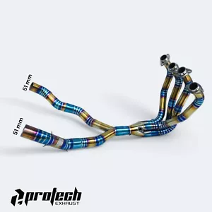 Protech Exhaust FULL Header Left and Right KAWASAKI Z1000 SUGOMI NINJA 1000 - Bild 1 von 6