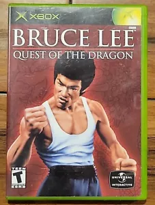 Bruce Lee: Quest of the Dragon (Microsoft Xbox, 2002) Complete with Manual CIB - Picture 1 of 4
