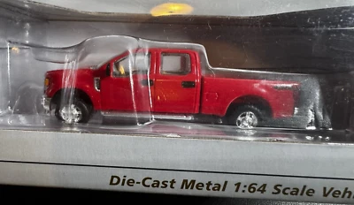 Camioneta pickup Ford F-350 Supercrew 2017 SpecCast 1/64 roja nueva en caja Foto 1 de 4