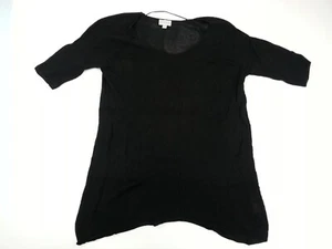 Nuevo sin etiquetas Top Cantoo XL / 2XL negro manga corta tejido ligero para mujer’s - Imagen 1 de 8