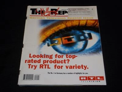 1998 JUNE 9 THE HOLLYWOOD REPORTER MAGAZINE - RTL GERMAN TV COVER - L 7174 - Image 1 of 2