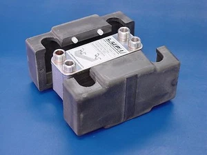 Edelstahl Plattenwärmetauscher B3-12A-30 73kW 0,36m² mit Isolierschale  - Bild 1 von 1