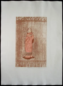 KRISTEN OLSEN Original Etching, Ribbon Nexus 2, Signed #d - Picture 1 of 6
