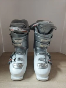 Nordica One W/One Flex Index 40 305mm White Silver Ski Boots 260-265 Slide In - Picture 1 of 18