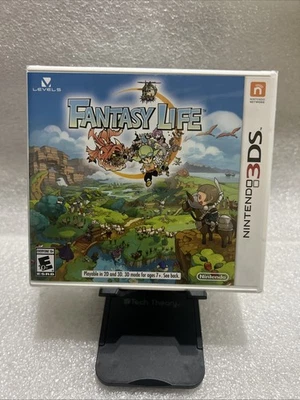Fantasy Life (Nintendo 3DS, 2014) Brand New Factory Sealed US Version! #VG1 - Image 1 of 4