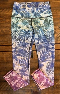 Yoga Democracy NamaPrey Leopardo Hoja de Palma Estampado Coloridos Leggings Talla Mediana - Imagen 1 de 7