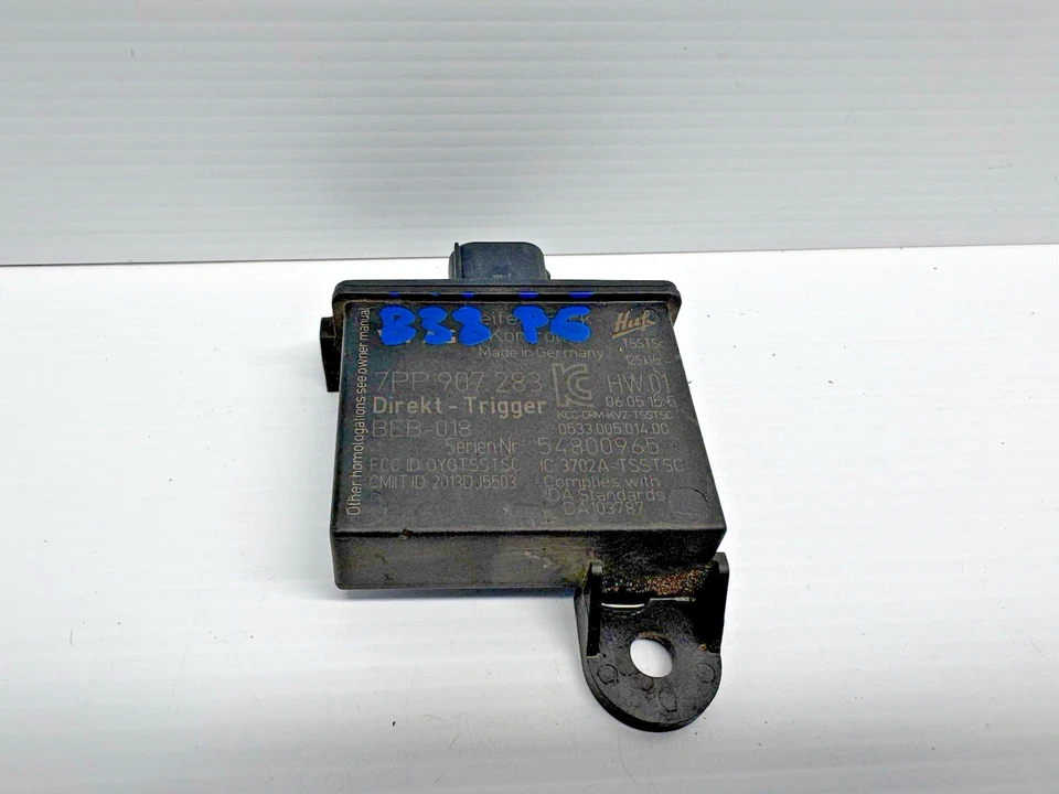 Sensor de presión de neumáticos Porsche Cayman 2014 TPMS 7PP907283 14-16 Foto 1 de 4