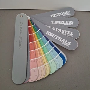 Sherwin Williams Paint Color Swatch Fan Deck 2015 ColorSnap Interior Exterior - Bild 1 von 4