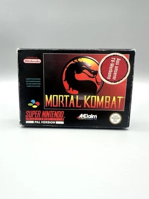 Mortal Kombat SNES OVP (ohne Anleitung) Zustand: Gut - Bild 1 von 4