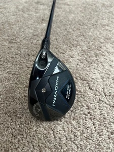 EXCELLENT CALLAWAY 2023 PARADYM SUPER 4 HYBRID GRAPHITE LIGHT 21 DEGREES - Picture 1 of 8