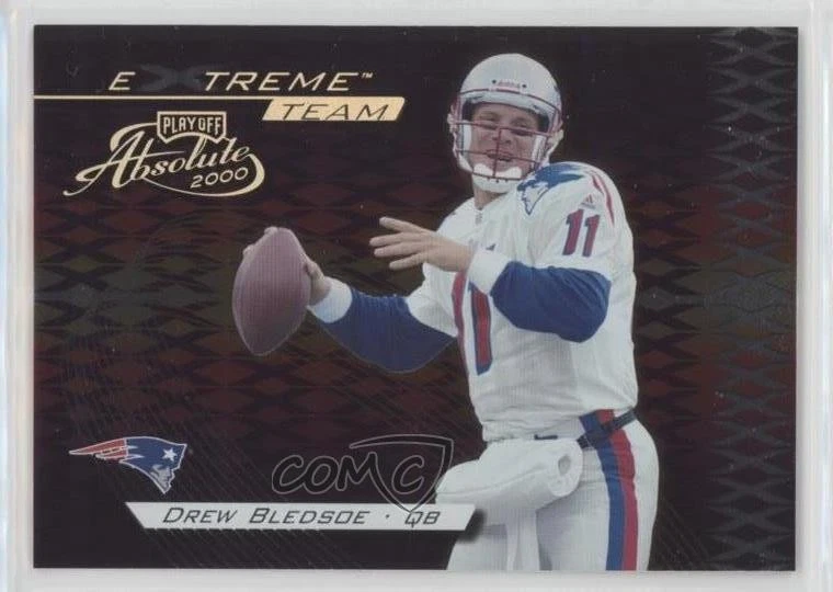 2000 Playoff Absolute Extreme Team Drew Bledsoe #XT-10 - Image 1 of 2