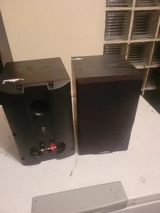 Set of 2 - Paradigm Titan V4 Wired Black Bookshelf Speakers 8 ohm RMS 100W - Picture 1 of 11