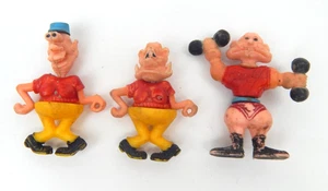 8B Set Of 3 Goofy Changeables Little Figures 1970's Imperial Hong Kong - Picture 1 of 2