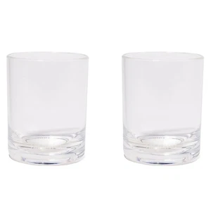 : Rocks Gläser 12oz: 2er Pack - Kristallklar - Silikonbecher, unzerbrechlich, heiß... - Bild 1 von 5