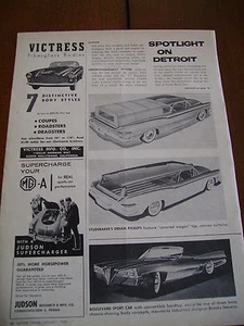 1958 MGA JUDSON SUPERCHARGER ***ORIGINAL AD*** MG - Picture 1 of 2