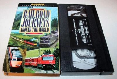 Railroad Journeys Around The World : Mediterranean Islands (VHS) from Questar Foto 1 de 2