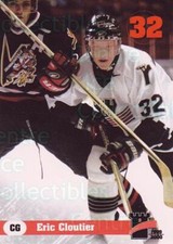 1999-00 Quebec Remparts Timbres et Monnaies #20 Eric Cloutier