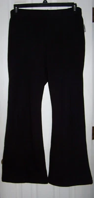 ANTIGUO LEGGINGS ACAMPANADOS FORRADOS DE LANA CINTURA ALTA AZUL MARINO TALLA XL NUEVOS CON ETIQUETAS Foto 1 de 4