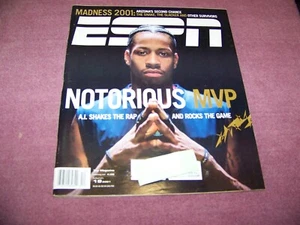 ESPN Magazine Allen Iverson Vintage 2001 - Picture 1 of 5