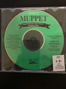 Jim Henson Interactive Muppet Sound Patterns: More Phonics 1995 **Rare** - Picture 1 of 3