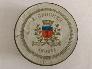 VERY RARE OLD CONFECTIONERY BOX - A. GAUCHER ANGERS - Picture 1 of 4