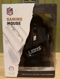 Soar NFL Gaming Mouse Detriot Lions - RGX-M2 (Black) - Picture 1 of 7