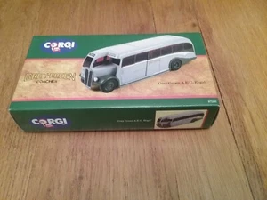 Corgi Classics 97180 AEC Regal Coach Grey Green - Picture 1 of 2